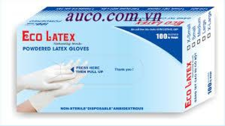 Găng tay có bột Ecolatex